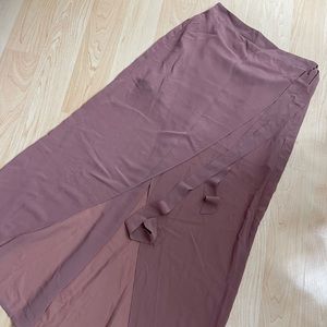 Wrap Maxi Skirt